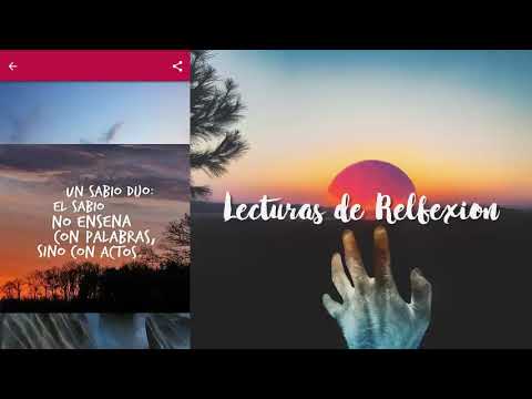 Lecturas de Reflexion - Reflexiones de la Vida Video