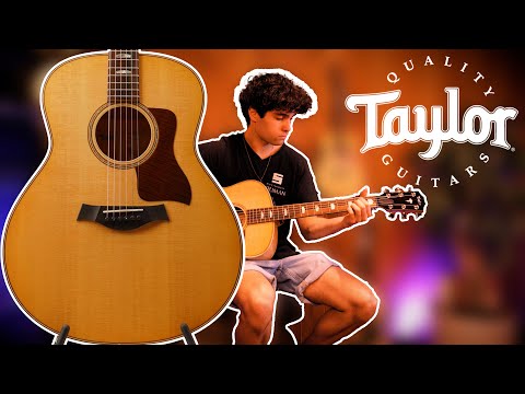Taylor 618e with V-Class Bracing | Antique Blonde image 15