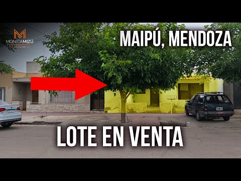 LOTE EN VENTA, en el CORAZÓN DE MAIPÚ, MENDOZA.