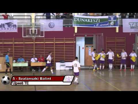 Férfi NB II: 2013.12.13 Dunakeszi Kinizsi -  Újpesti TE 15-7