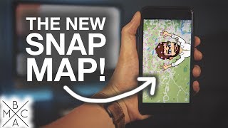 How To Use Snapchat&#39;s &quot;SNAP MAP!&quot; 👻