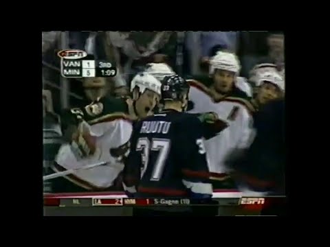 Canucks - Wild g6 hits and roughs 5/7/03