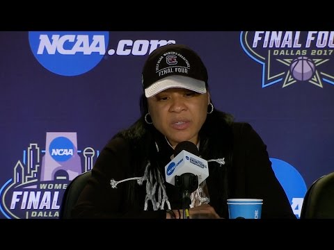 POST-GAME: A'ja Wilson, Dawn Staley on the National Championship — 4/2/17
