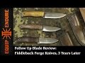 Fiddleback Forge Knives, 3 Years Later, Follow Up Blade Reviews by Equip 2 Endure YouTube Cut - Equip 2 Endure Fiddleback Forge Knives, 3 Years Later, Follow Up Blade Reviews by Equip 2 Endure YouTube Cut