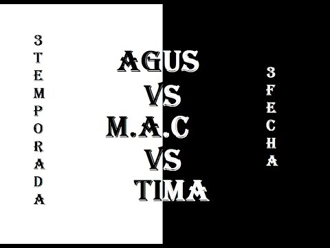 AGUS VS MAC VS TIMA - OCTAVOS- SANTOS KINGS - FECHA 3