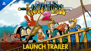  8-Bit Adventures 2 - Launch Trailer | PS5 & PS4 Games