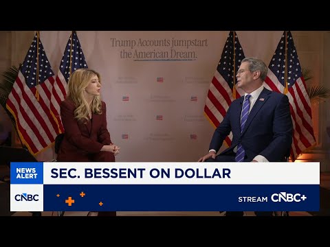 Treasury Secretary Scott Bessent: 'Absolutely not' intervening in the currency market