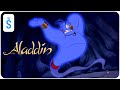 Aladdin 1992 Scene Aladdin Rubs The Lamp From Which The Genie Emerges