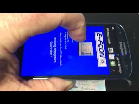 E-FCON Führerscheinkontrolle
