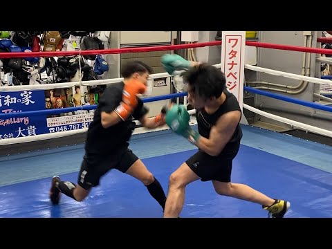 ボクシング世界チャンピオンとスパーリングしてみた