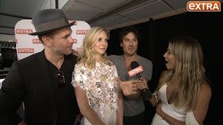 Ian Somerhalder on That Time He Was Strangled and Kissed By Wonder Woman at Comic-Con video