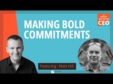 S13E02: Bold commitments that built a $100M nonprofit, with Matt Hill (CEO, One Tree Planted)