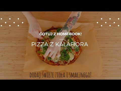 Pizza z kalafiora #homebookgotuje
