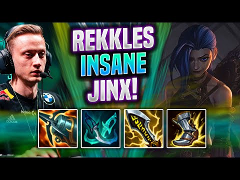 REKKLES IS INSANE WITH JINX! - G2 Rekkles Plays Jinx ADC vs Jhin! | Patch 11.22