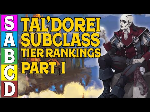 Tal'Dorei Subclass Tier Ranking in D&D 5e (Part 1)