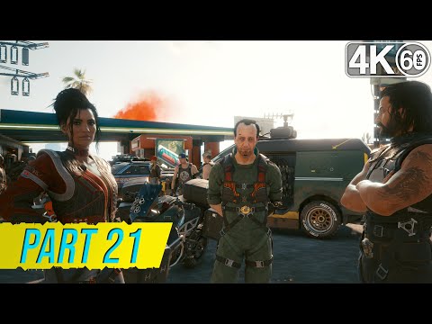 Cyberpunk 2077 [4K 60fps] Uncensored Walkthrough Part 21 - Meet my new gang