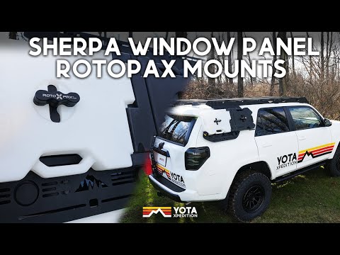 How To Install Rotopax Cans On Your Sherpa Window Panels | 2010-2023 Toyota 4Runner