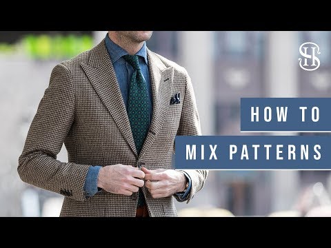 花衣服很難搭？時尚達人告訴你三大準則 (3 Simple Rules For Mixing Patterns | Pattern Mixing 101)