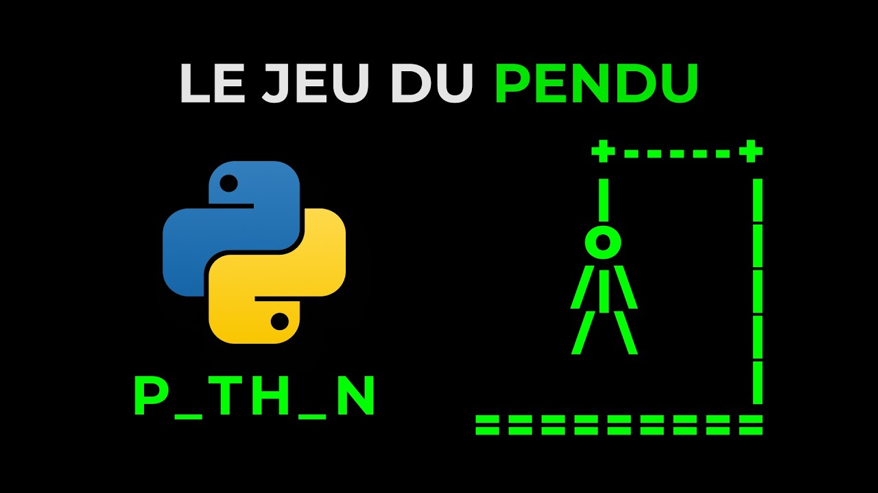 Le Jeu du Pendu en Python - Projets pour Débutants #1