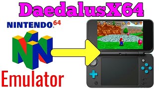 How to install DaedalusX64, a N64 Emulator for Nintendo 3DS and 2DS | Tutorial [2022]