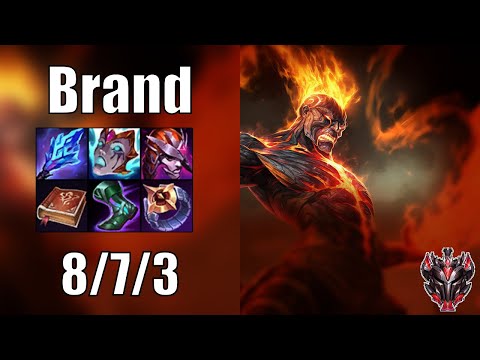 Brand vs Senna SUPPORT - Patch 12.10 euw1 GRANDMASTER