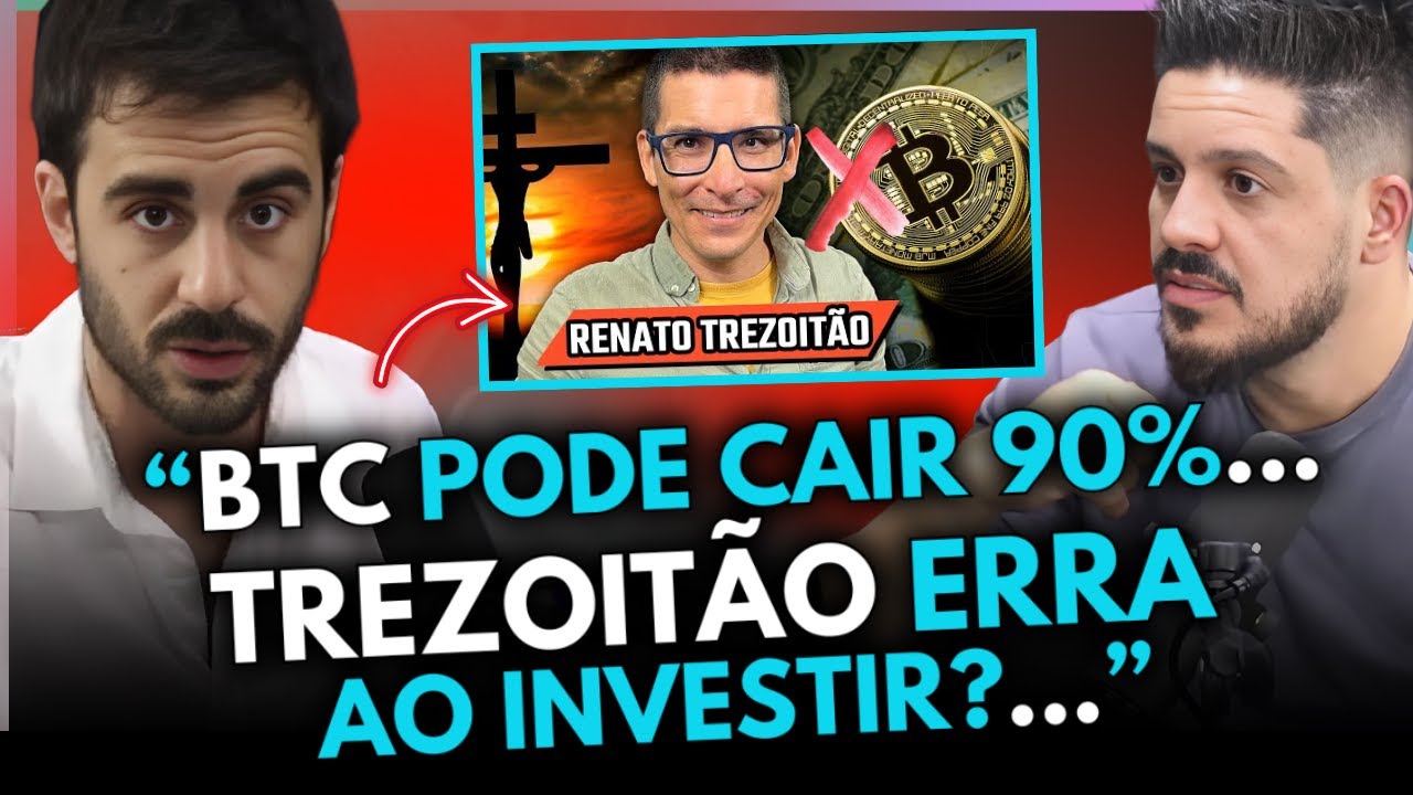 BITCOIN PODE CAIR 90% E MUITA GENTE PODE PERDER DINHEIRO?