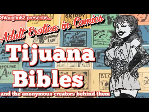 Erótica para adultos en el cómic: Las Tijuana Bibles y sus creadores anónimos #Comics #tijuanabible