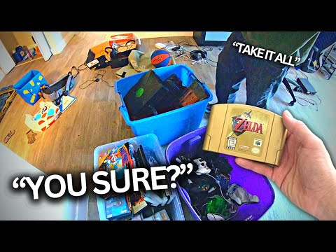 I paid $475 for this guy's video game collection