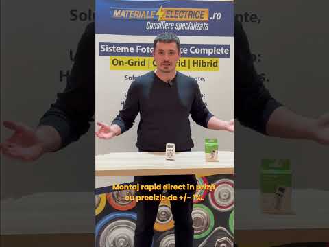 Video Priza shuko cu contor energie  16A 3680W