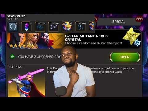 Season 37 Rewards - Double 6 Star Class Nexus Crystals
