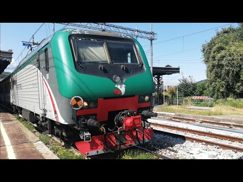 I treni della MILANO - DOMODOSSOLA; arrivi, partenze e transiti ad ARONA