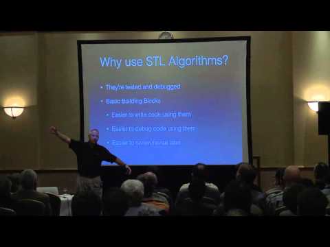 'STL Algorithms – How to Use Them and How to Write Your Own' - Marshall Clow [ ACCU 2016 ]