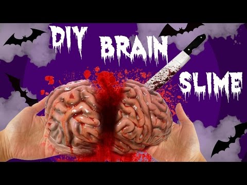 DIY Cerveau Liquide ?! Cerveau Slime l JustJonathan Video