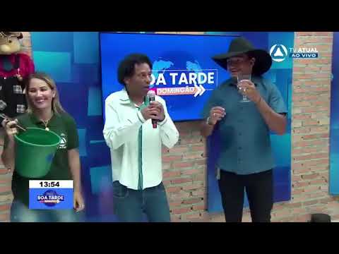 JOSÉ PAIXÃO NA RECORD NEWS DO NOVO GAMA  GOIÁS 