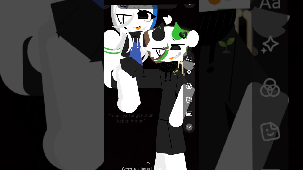 maaf ya kalo banyak kurang nya 🙏 collab with @VIRKY._.KUNZッ