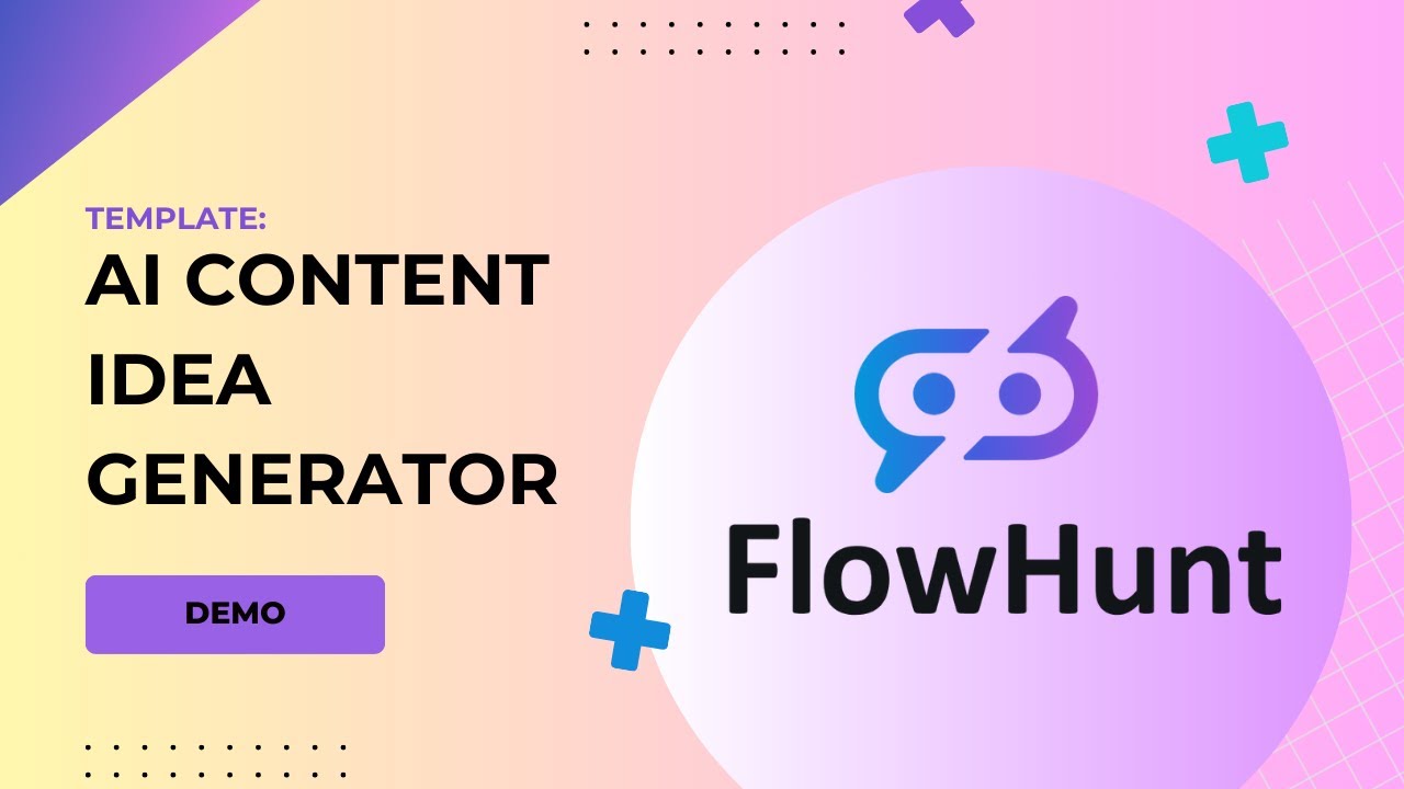 Thumbnail for How to make An AI Content Idea Generator! FlowHunt