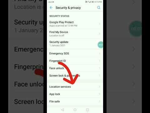 how to enable location services. #viral #shorts #trending #android #technology #location #gps