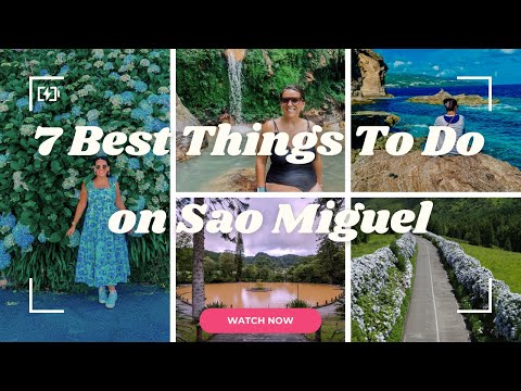 Sao Miguel Azores Travel Guide Vlog: 7 BEST Things To Do In São Miguel, Portugal (Ponta Delgada)
