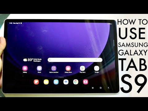 How To Use Samsung Galaxy Tab S9! (Complete Beginners Guide)