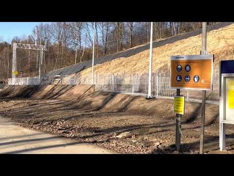 Barwałd. Nowy przystanek kolejowy