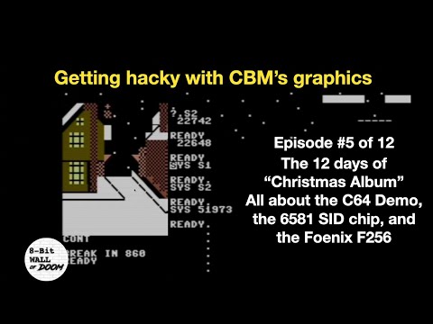 12DoC SID - hacking the PETSCII graphics & demo structure (part 5 of 12)