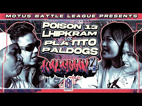 Motus Battle - Lhipkram | Poison 13 vs Paldogs | Platito (SURPRISE FREESTYLE BATTLE)