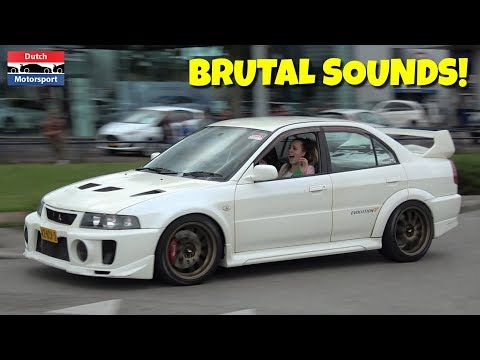 Mitsubishi Lancer Evo Compilation - BRUTAL Sounds!