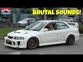 Mitsubishi Lancer Evo Compilation - BRUTAL Sounds!
