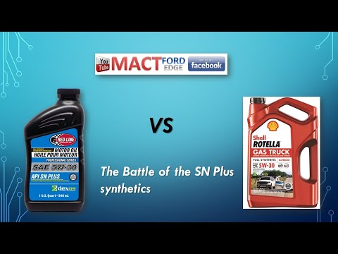 SN Plus battle Redline Professional Series VS Shell Rotella Gas Truck SUV synthetic 5W30