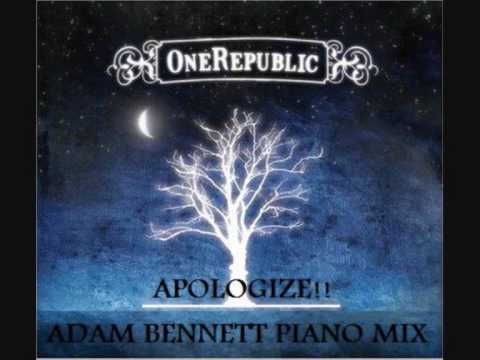 One Republic - Apologize ( Adam Bennett's piano mix ).wmv