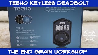How to install a keyless deadbolt - The End Grain Workshop