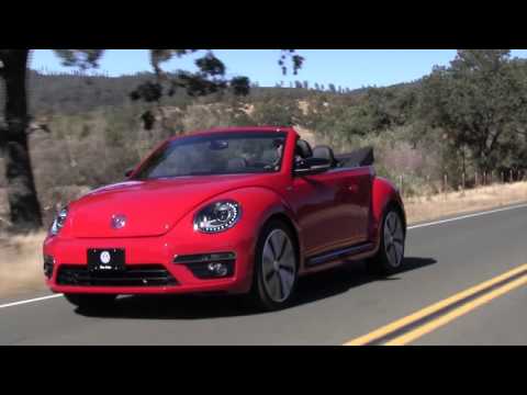 2014 VW Beetle Turbo R Convertible Expert Review - Lauren Fix