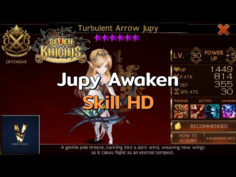 Seven Knights - Jupy Awaken Skill Animation HD (Global)