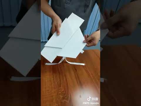 The folding hexagonal gift box